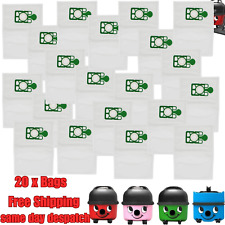 20 x HOOVER BAGS FOR NUMATIC