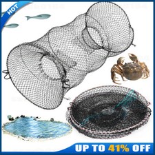 2X Folding Crab Trap Net Crab