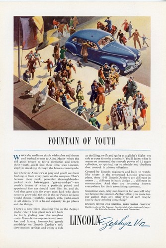 1941 lincoln zephyr vintage - 1941,