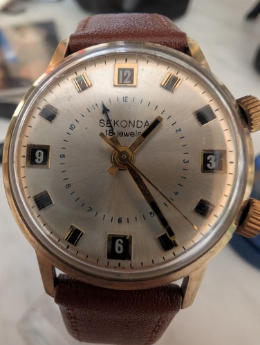 Vintage sekonda cal 2612 - vintage,