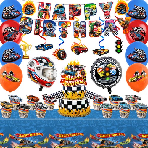 Hot wheels party decoration - hot,