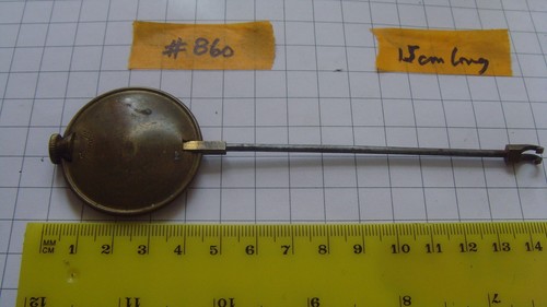 French clock pendulum - french, aprox