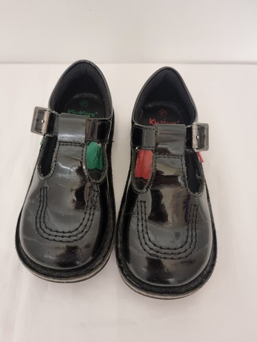 Girls kickers kick - t-bar, black