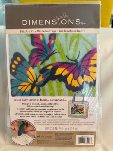 Butterfly felt art kit