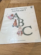Beatrix Potter Alphabet Sampler Cross Stitch Pattern Booklet Green Apple Co