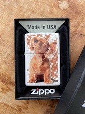 Zippo Lighter Limited Edition Puppy Music - Numbered 189/250 - Rare, Brand New