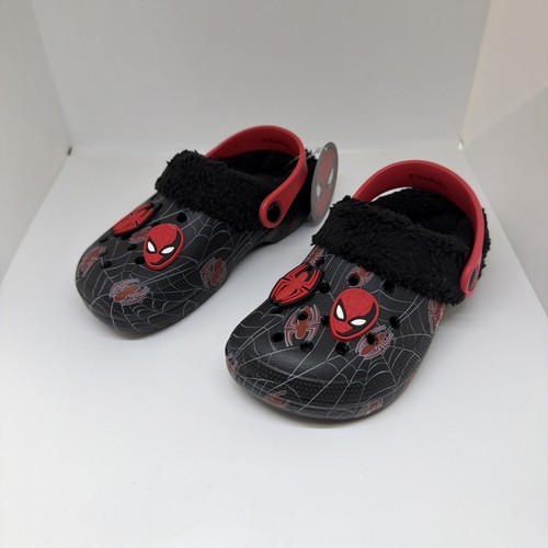 Spiderman character type crocs