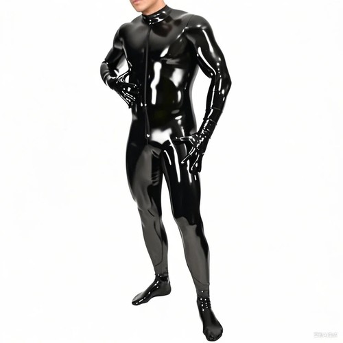 Men 100 latex catsuit - 100%,