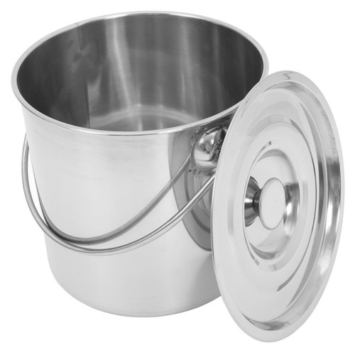 Stainless steel storage bucket - storage,