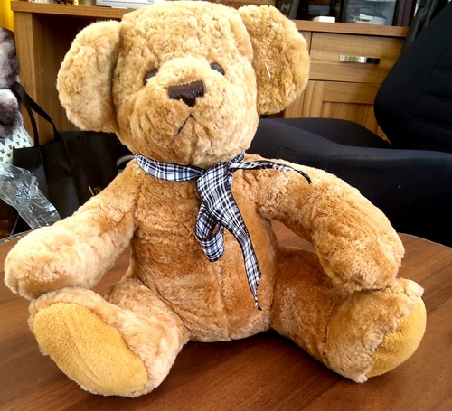 Inch sitting teddy bear - sitting,