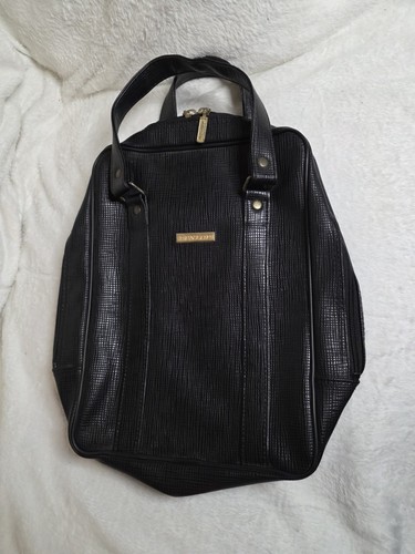 Vintage dunlop black holdall - dunlop,