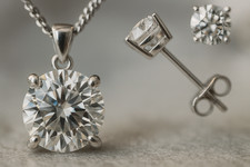 925 Sterling Silver Crystal