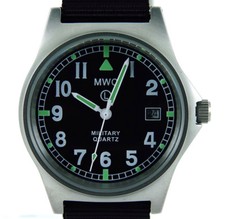 MWC G10 LM Military Watch (Black Strap)