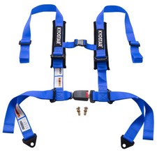 Blue 2'' 4 Point Racing Nylon