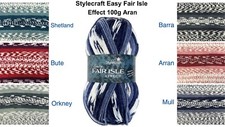 Stylecraft Fair Isle Effect