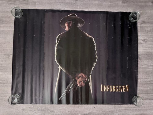 Unforgiven 1992 original quad - unforgiven,