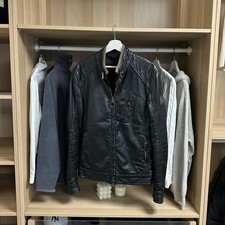 Belstaff Mens Faux Leather