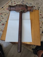 Antique wooden coulking - wooden, hammer