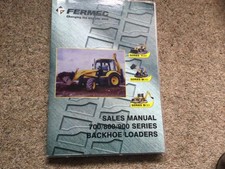 FERMEC/MF DIGGER/ BACKHOE LOADER SALES MANUALS/BROCHURE