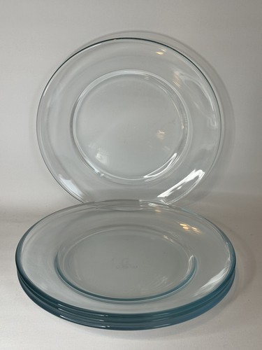 Pyrex clear glass dinner - pyrex, x