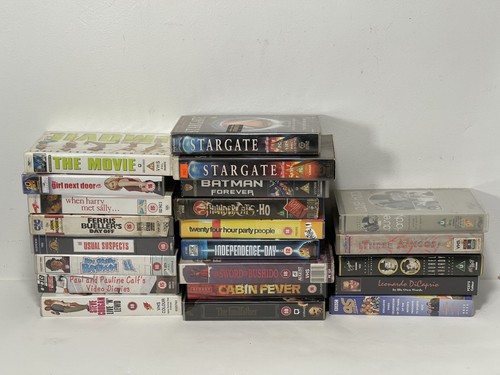 Joblot vhs tapes - joblot,