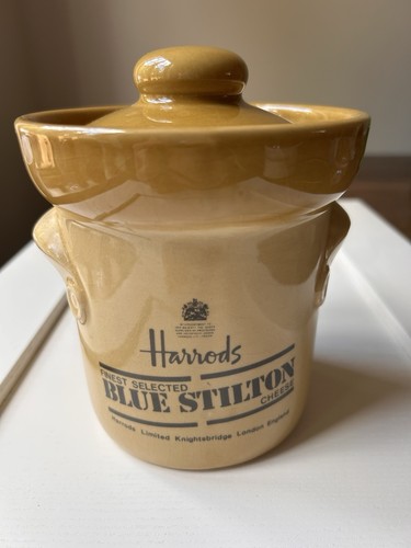 Harrods blue stilton - blue, pot