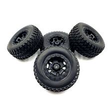 FTX Zorro Wheel & Tire Set 4 x Rims & Tyres 12mm hex truck crawler FTX6952