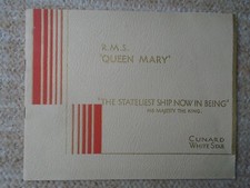 Cunard White Star brochure