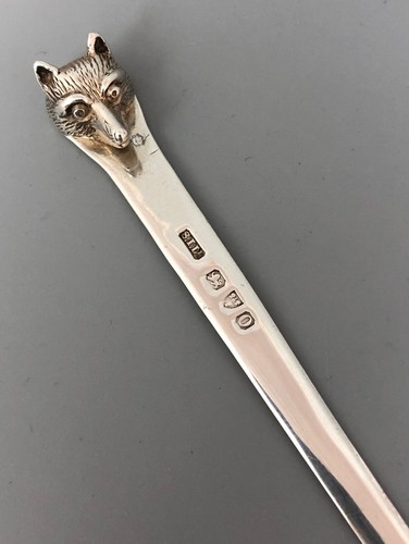 Victorian fox head solid - victorian,