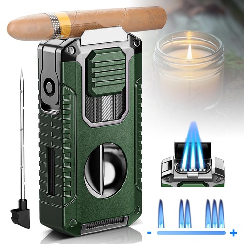 Windproof cigar lighter jet - lighter, 3