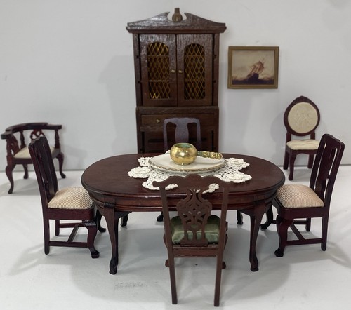 Dining room table - room, chairs