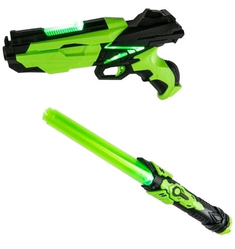 Space sword gun with - &,