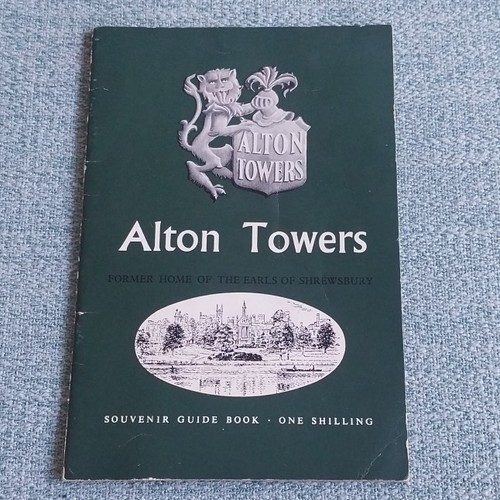 Alton towers souvenir guide - alton,