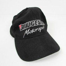 Vintage Bridgestone Baseball Cap F1  Black Motorsport Embroidered Hat