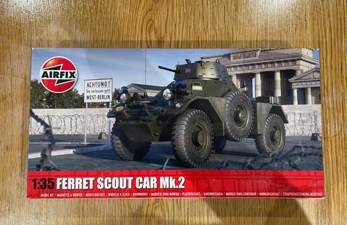 Airfix a1379 ferret scout car - ferret,