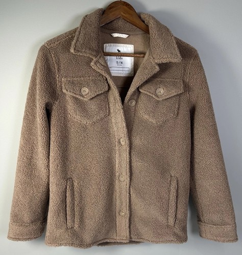 Abercrombie kids tan sherpa - kids,