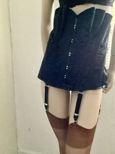 Burlesque Vollers Black Satin