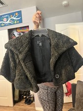 Womens Brown Rabbit Faux Fur