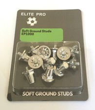 Football Studs Soft Ground SG Elite Pro Aluminum 16mm 18mm UK Seller