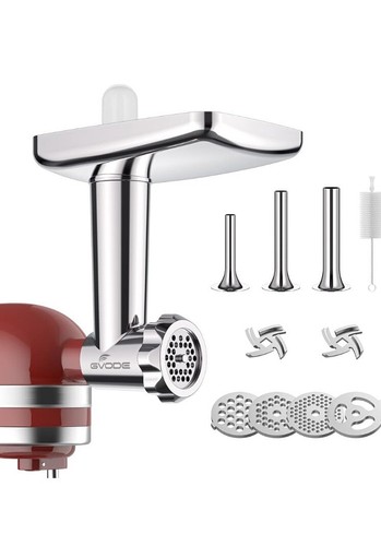 Stainless steel meat grinder - stainless,