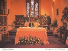 Postcard St Paul Frizington nr Whitehaven