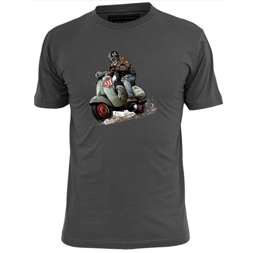Mens skull scooter - skull,