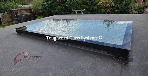 Flat roof skylight triple - flat,
