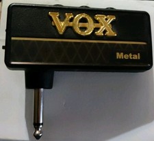 Vox Amplug Metal Headphone Guitar Amplifier Battery Powered