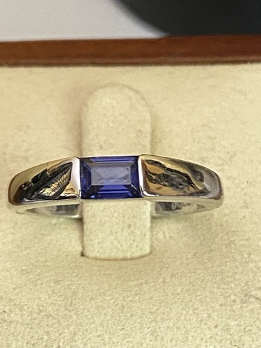 Sterling silver tanzanite - sterling,