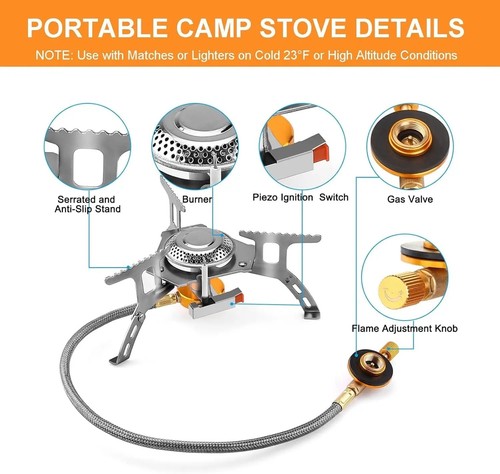 Butane propane burner - burner, portable