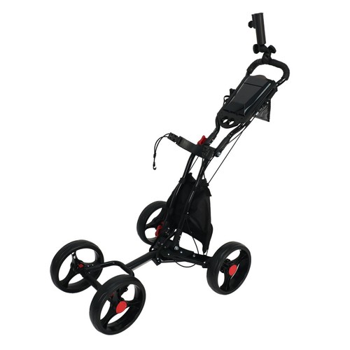 Four wheel golf trolley - golf,