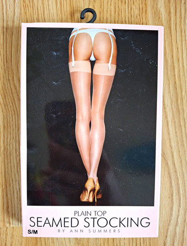 Ann summers plain - plain, seamed