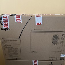 Blyss Convector Heater 2000W Electric NDK20-24AF Metal White Freestanding