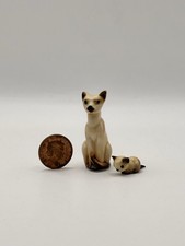 Vintage Miniature Siamese cat